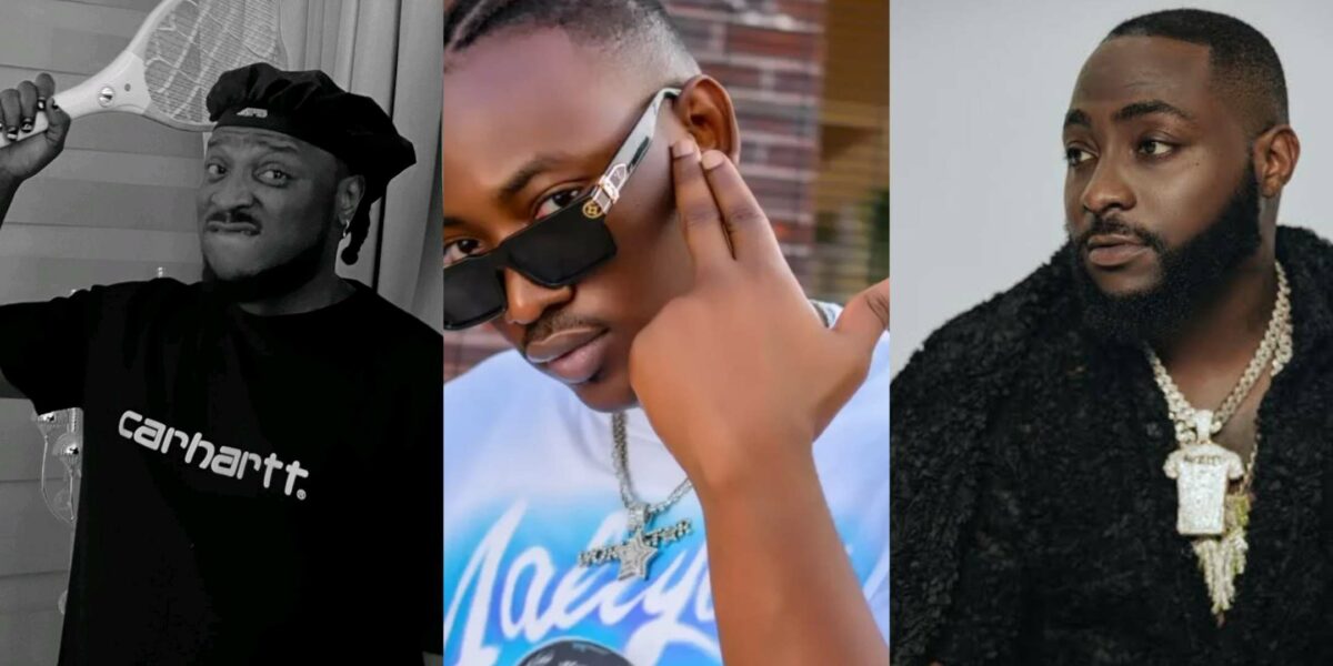 "'My life jaga-jaga' na wetin you suppose sing" – Peruzzi rubbishes Dammy Krane for releasing diss track for Davido