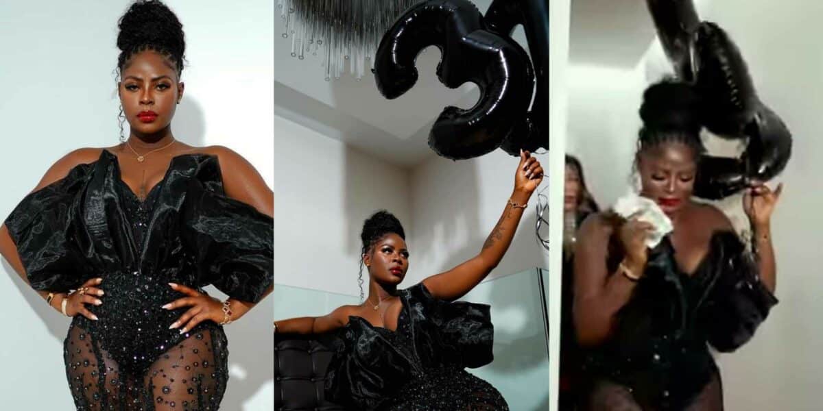 Khloe Abiri funeral-themed birthday