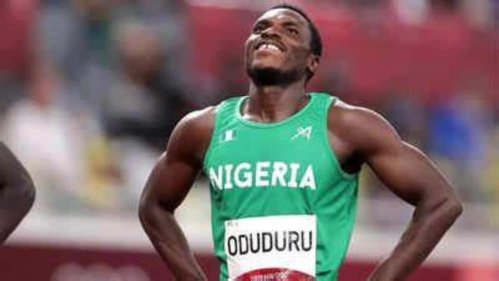 Nigerian sprinter Divine Oduduru bags six-year doping ban