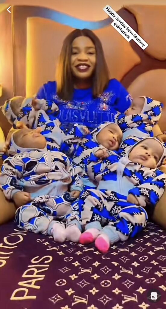 Mother of Quintuplets frustrated as she begs her babies to let her sleep