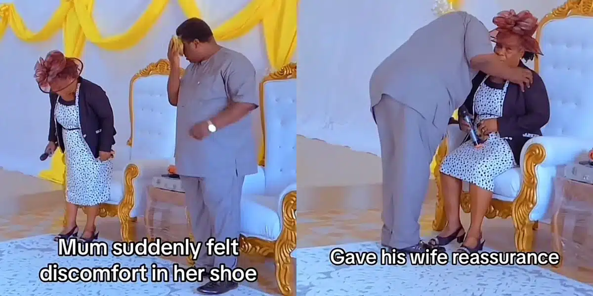 Netizens blush as young man shows off beautiful relationship between his mom and dad