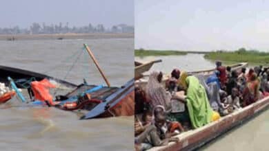 Boat Capsizes, 7 passengers found and 27 more still missing