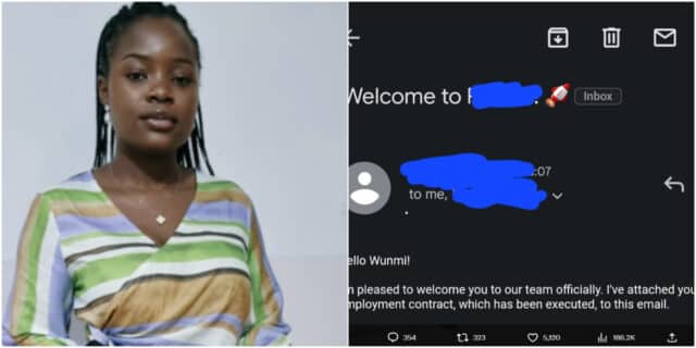 "I almost gave up - Lady over the moon as she finally secures her dream job after tons of rejection