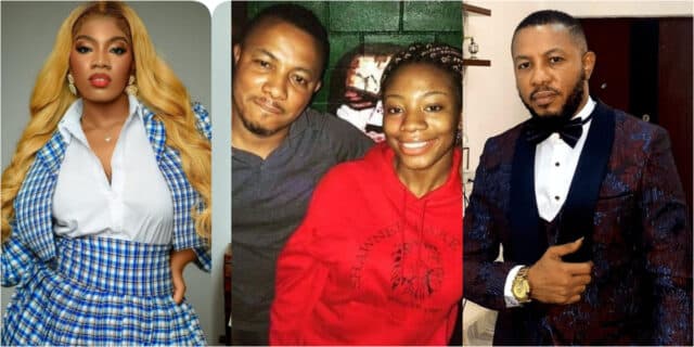 "Family of cloutchasers and toddlers" - Netizens drag Angel's father for joining daughter to shade other housemates