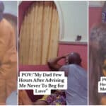 Old couple causes buzz online as they are spotted playing love, dances romantically in their room