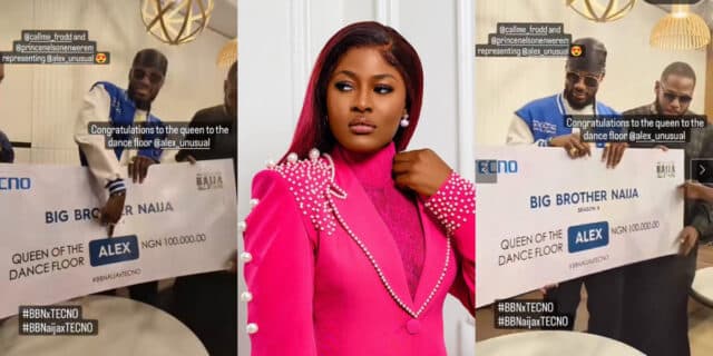 Alex Unusual gets N100K for winning 'Queen of dance floor' in All Stars season