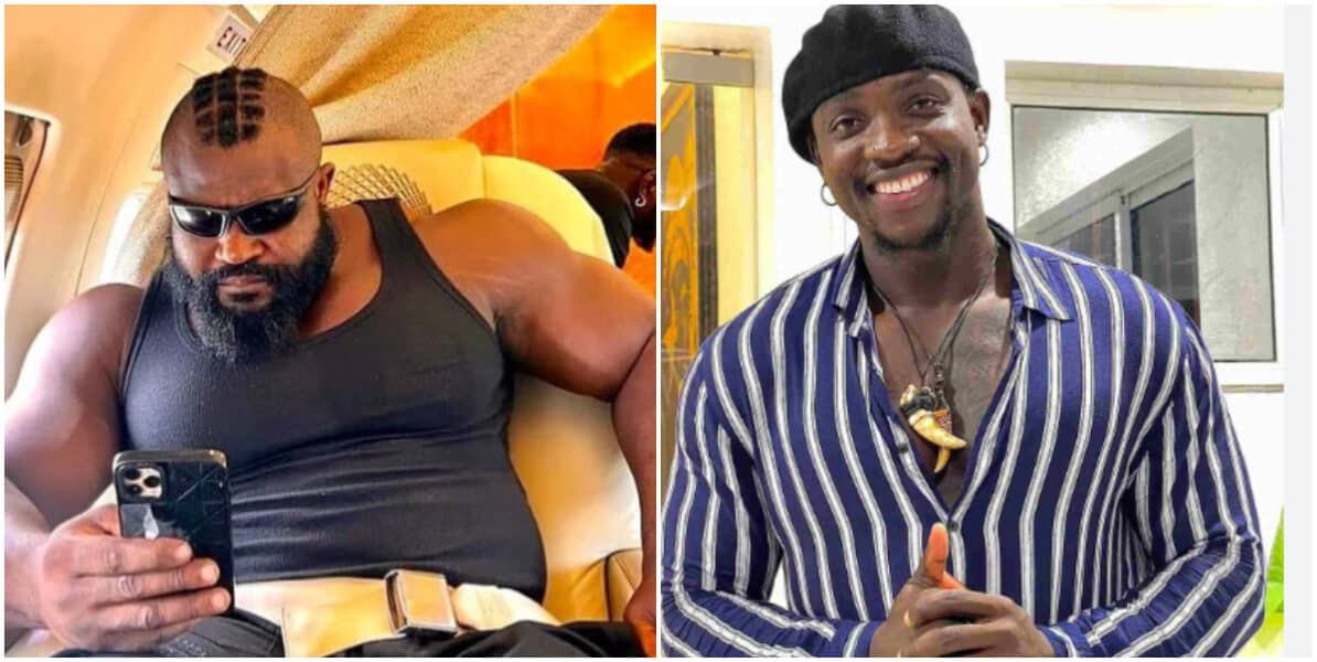 Kizz Daniel's bouncer declines fan's request to confront controversial TikToker VeryDarkMan