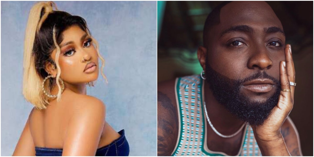 Phyna reacts after Davido liked a post describing Phyna fans as "useless"