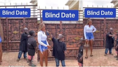 "He looks like an oracle in my village" - lady berates small sized man during a blind date
