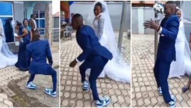 Groom stuns many with energetic wedding dance despite disability