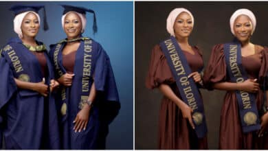 Twin sisters stun many as they bag first-class degrees from UNILORIN