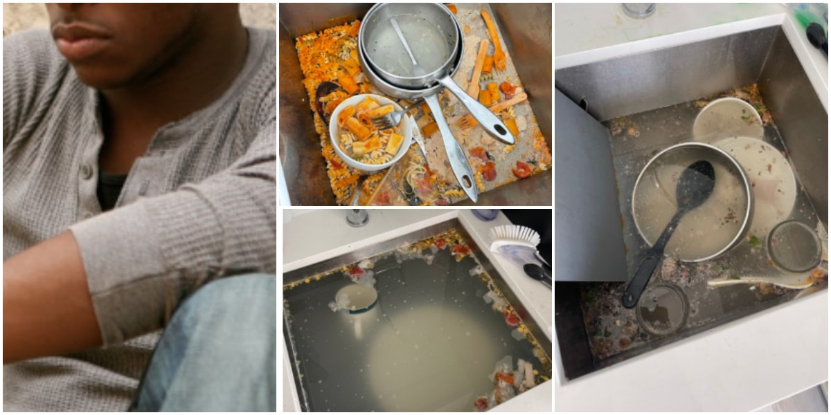 Man shares his two-year experience living with dirty female flatmate