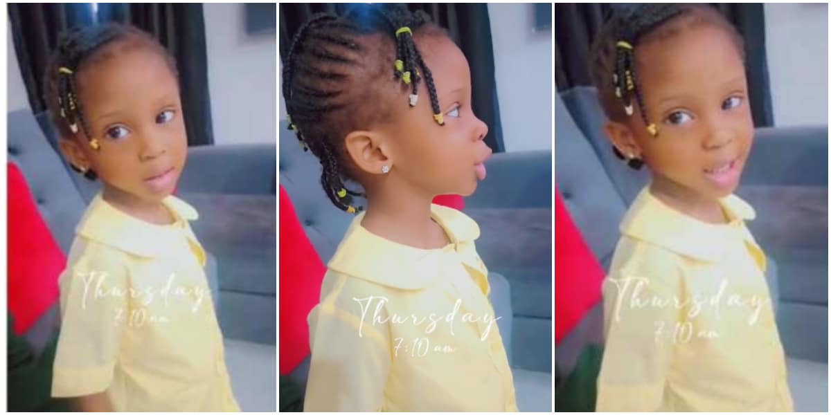 Little girl stuns many with her current affairs knowledge