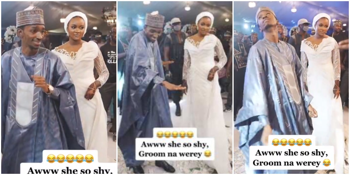 Video shows bride's reaction on her wedding despite groom's efforts to make their day memorable