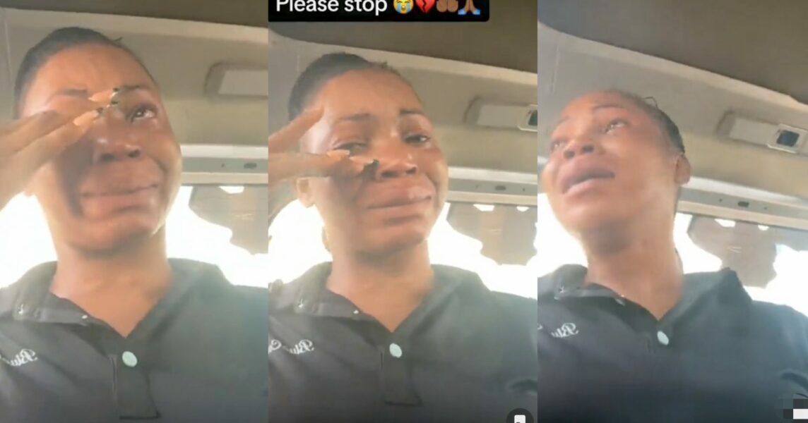 Lady boyfriend cries dumped