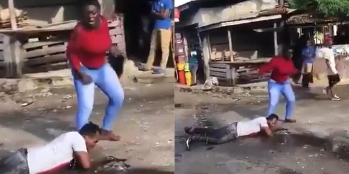 “Is it by force?” — Lady says as man tearfully begs her not to leave him