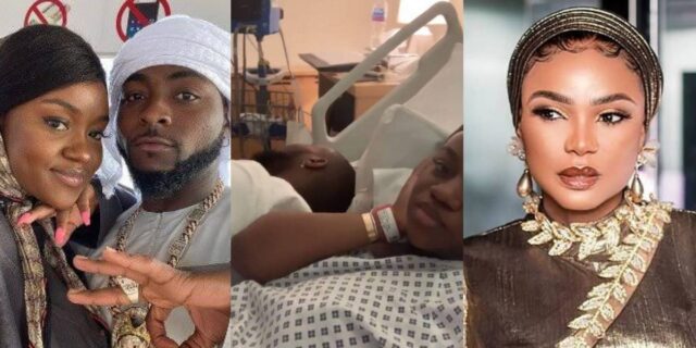 Iyabo Ojo Davido wife Chioma twins