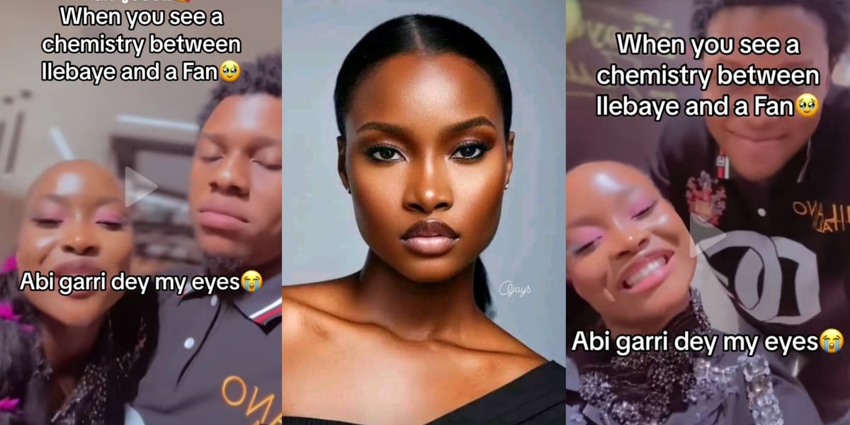 Irabaye Problem BBNaija star, Ilebaye spends time with male fan, causes stir online