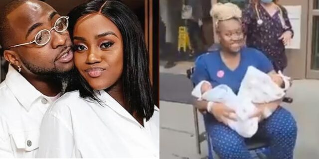 Davido Wife Twins Chioma United States