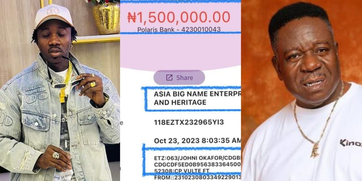 Nigerian man ₦1.5 million Mr. Ibu's medical bills