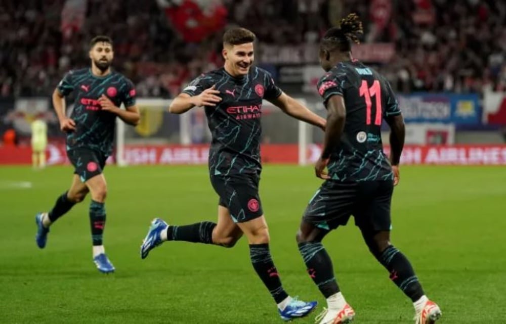 Champions League: Alvarez shines in Manchester City’s 3-1 victory over Leipzig