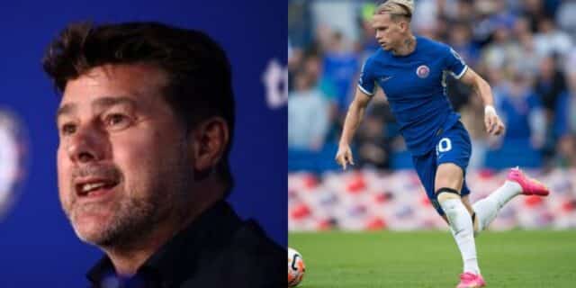 EPL: Pochettino lauds Mykhailo Mudryk's efforts to adapt at Chelsea