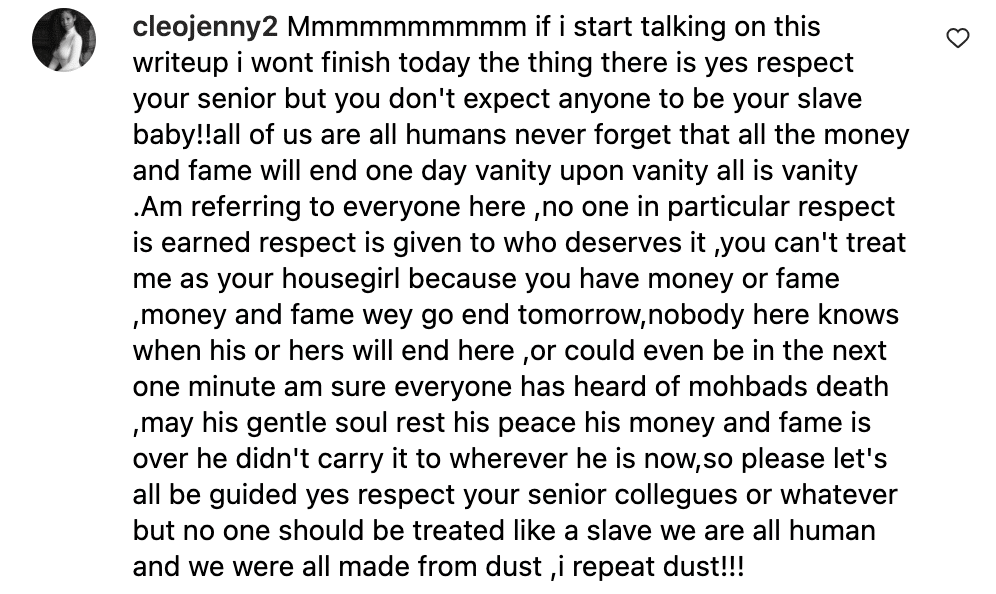 "This is why Nollywood is where it is today" - Destiny Etiko bashed for stating why some junior colleagues may never be A-lister