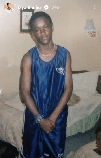 Seyi Tinubu's wife causes buzz as she shares his throwback photo online