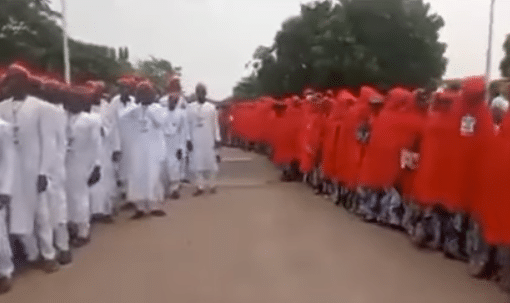 Kano state government conducts mass wedding for 1,800 couples, gifts them cash, food, furniture, clothing