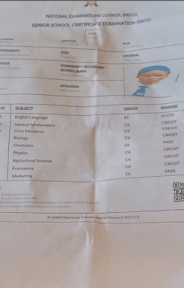 Nigerian student seeks advice on pursuing medicine with mixed NECO results