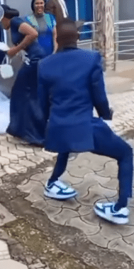 Groom stuns many with energetic wedding dance despite disability
