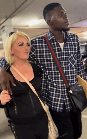 Heartwarming airport reunion: Young Nigerian men welcome their Oyinbo lovers with joy at airport