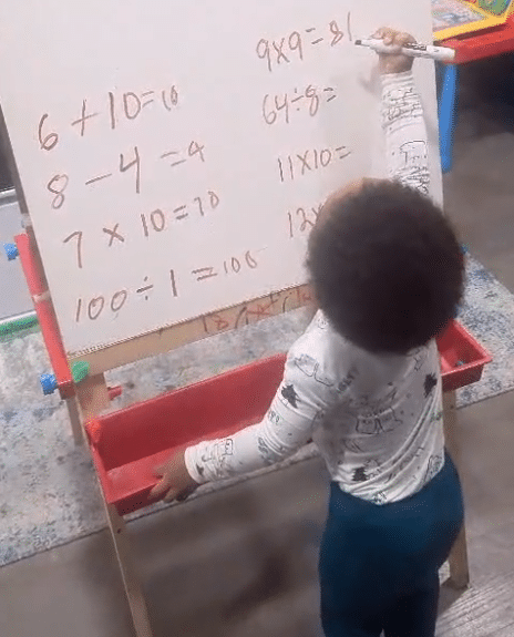 "He's a genius - 2-year-old boy causes buzz as he perfectly solves all mathematics questions given to him
