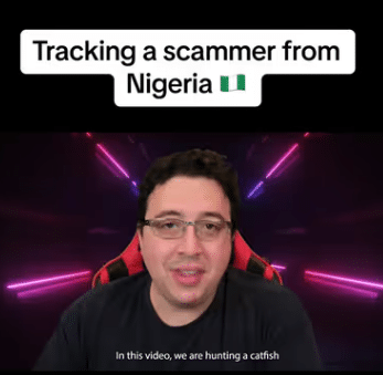 Oyinbo men track yahoo boy in Nigeria after tricking him, shares how they did it