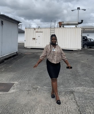"They want to kill us with food" - Nigerian lady interning at Total Energies shares experience at company