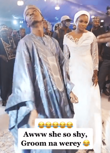 Video shows bride's reaction on her wedding despite groom's efforts to make their day memorable