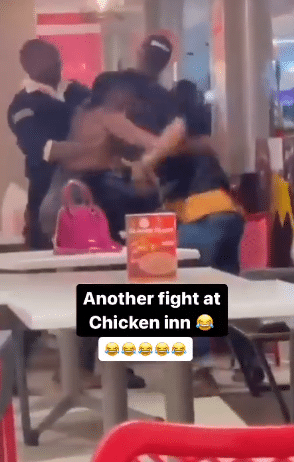 Video shows two women fighting dirty over a man in a restaurant