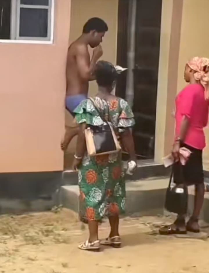 Man smoke Jehovah witness 