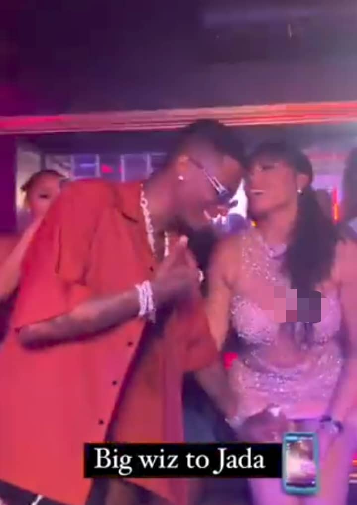 Wizkid splashes N10M on his partner, Jada Pinket's birthday at a Lagos nightclub