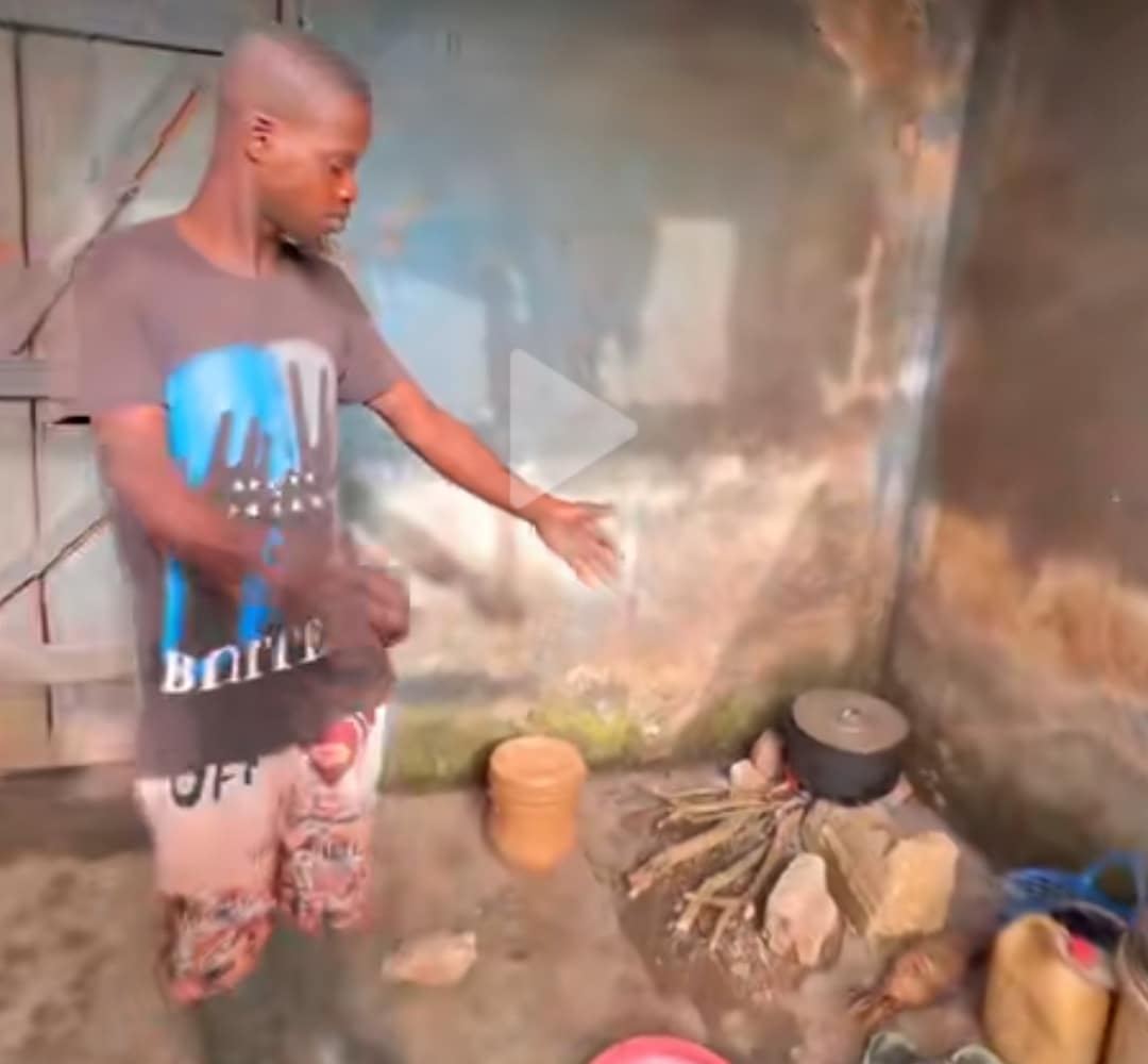 Man ₦1,500 rent inhabitable apartment gift