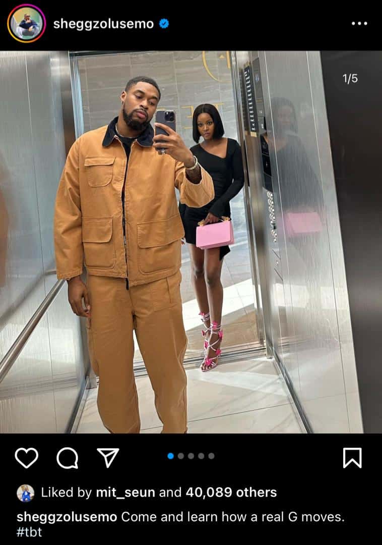 “Come and learn how real G moves” - Sheggz shades BBNaija couples