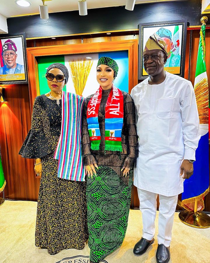 Tonto Dikeh decamp to APC