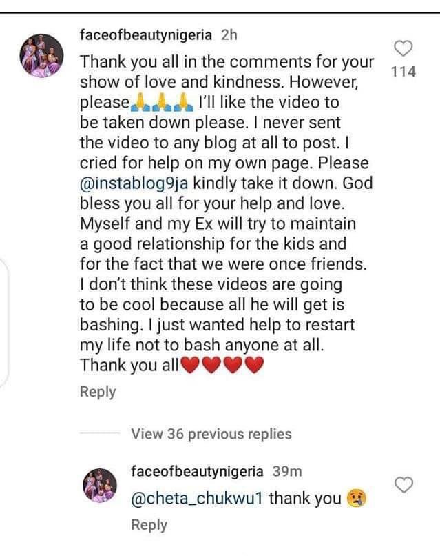 "Please take down my video" - Face of Beauty CEO pleads after calling out ex