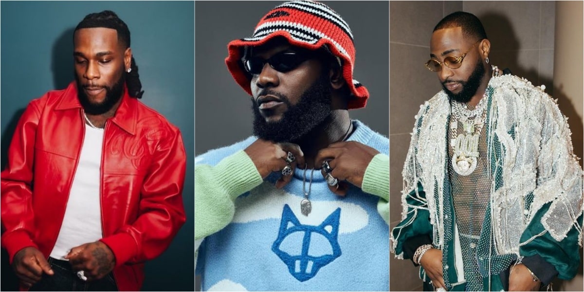 "Burna Boy ahead of Davido, Wizkid currently" – Odumodublvck ranks top 5 afrobeat artists "based on activity"