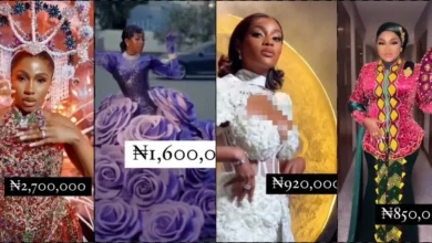 Designer reveals cost of Mercy Eke's All Stars premiere outfit, other celebrities