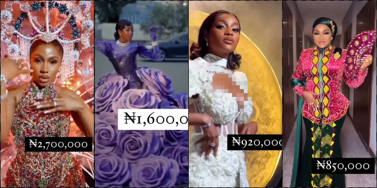 Designer reveals cost of Mercy Eke's All Stars premiere outfit, other celebrities