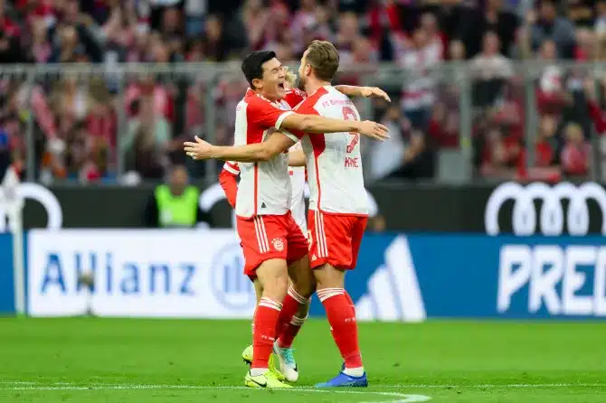 Kane stuns in long range strike as Bayern thrash Darmstadt 8-0