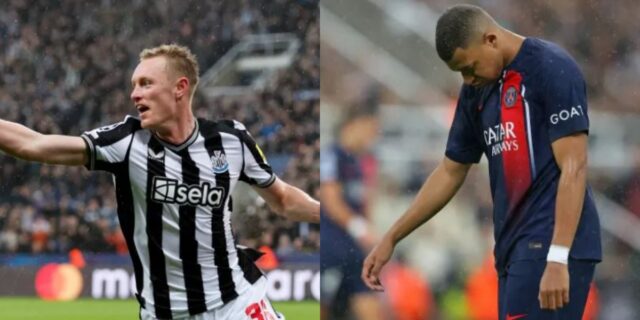 UCL: Newcastle whitewash PSG 4-1, to mark first Champions League victory in 20 years