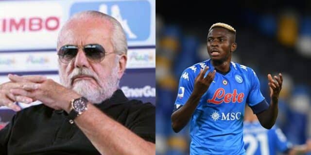 You won’t find your path if you leave - De Laurentiis warns Osimhen