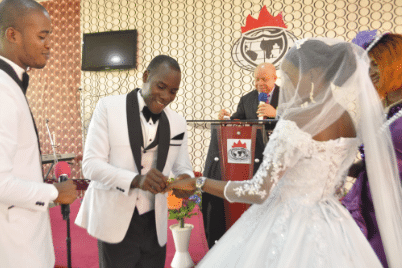Can't boast of a mattress to sleep on, but you agreed to marry me" - Man celebrates wife who married him when he had nothing